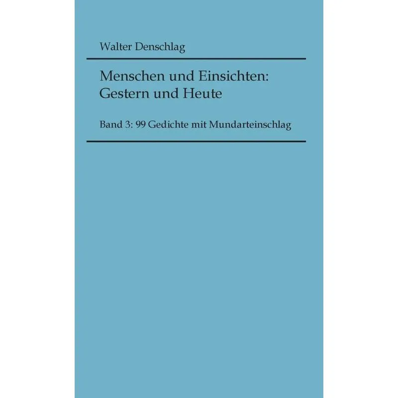 Menschen und Einsichten