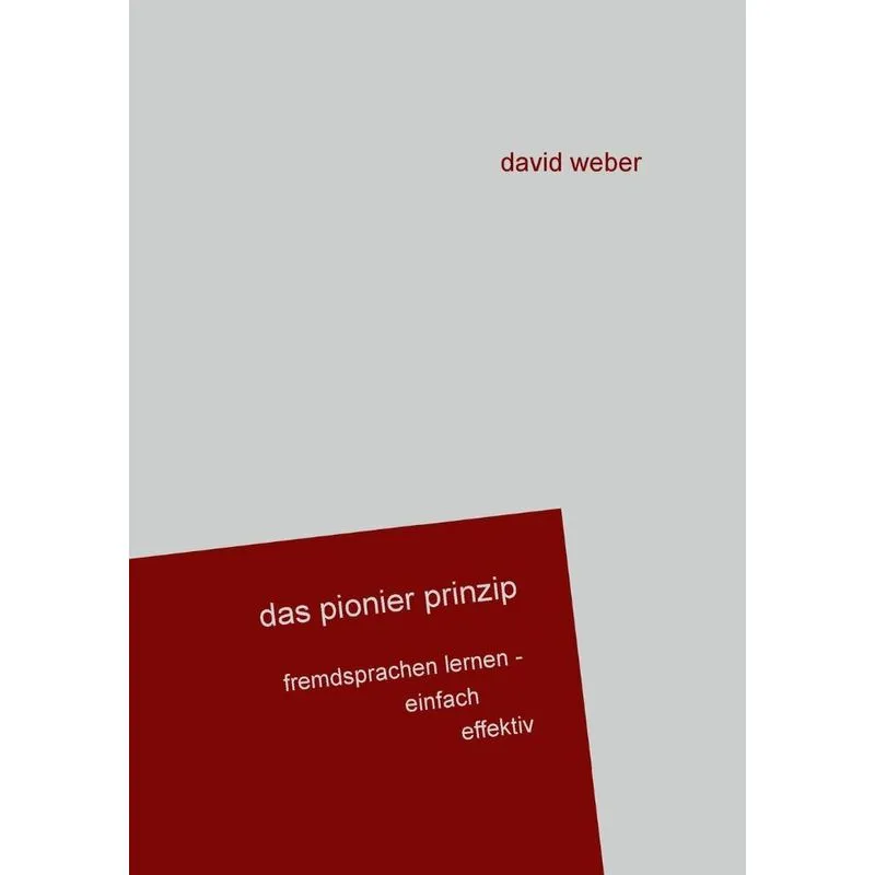 Das Pionier-Prinzip