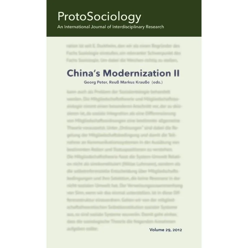 Chinas Modernization II