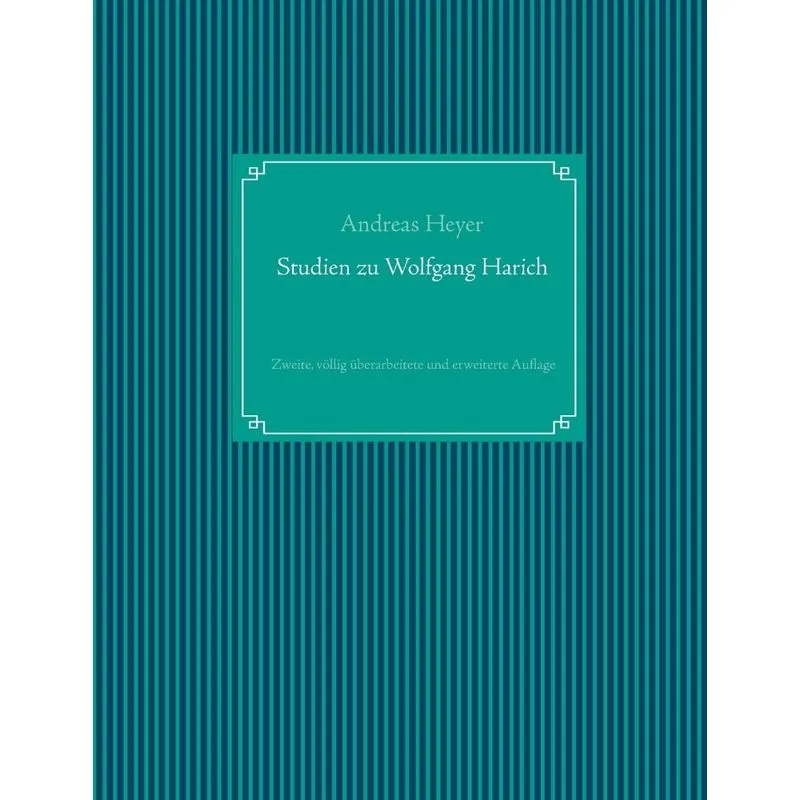 Studien zu Wolfgang Harich