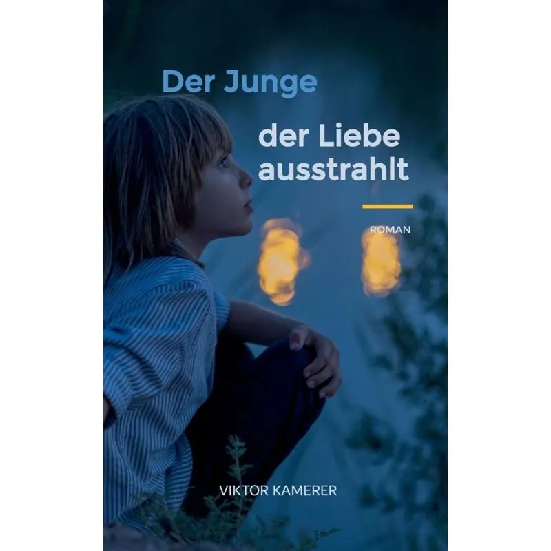 Der Junge der Liebe ausstrahlt