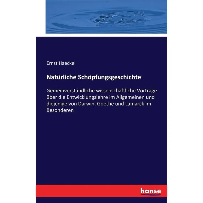 Natürliche Schöpfungsgeschichte