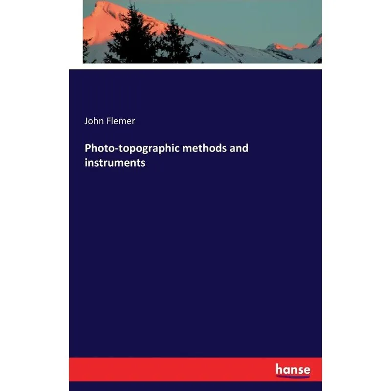 Photo-topographic methods and instruments