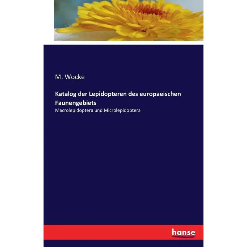 Katalog der Lepidopteren des europaeischen Faunengebiets