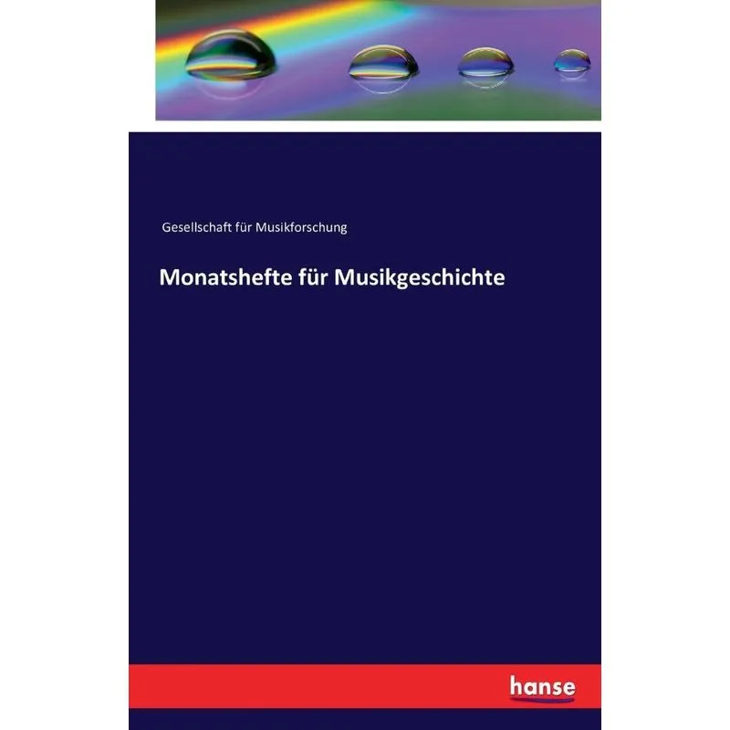Monatshefte für Musikgeschichte