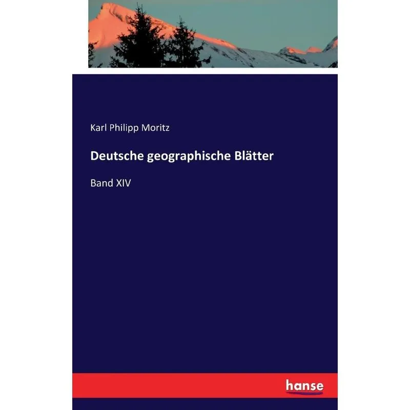 Deutsche geographische Blätter