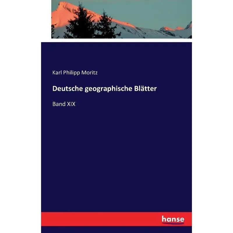 Deutsche geographische Blätter