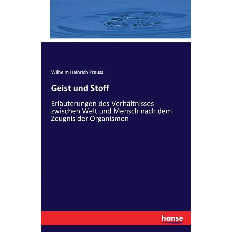 Geist und Stoff