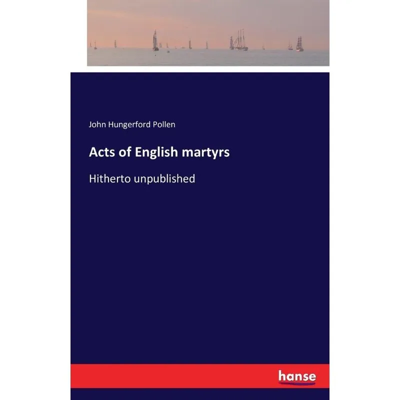 Acts of English martyrs