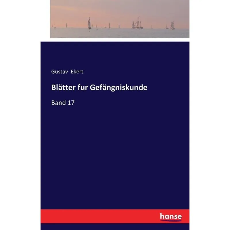 Blätter fur Gefängniskunde