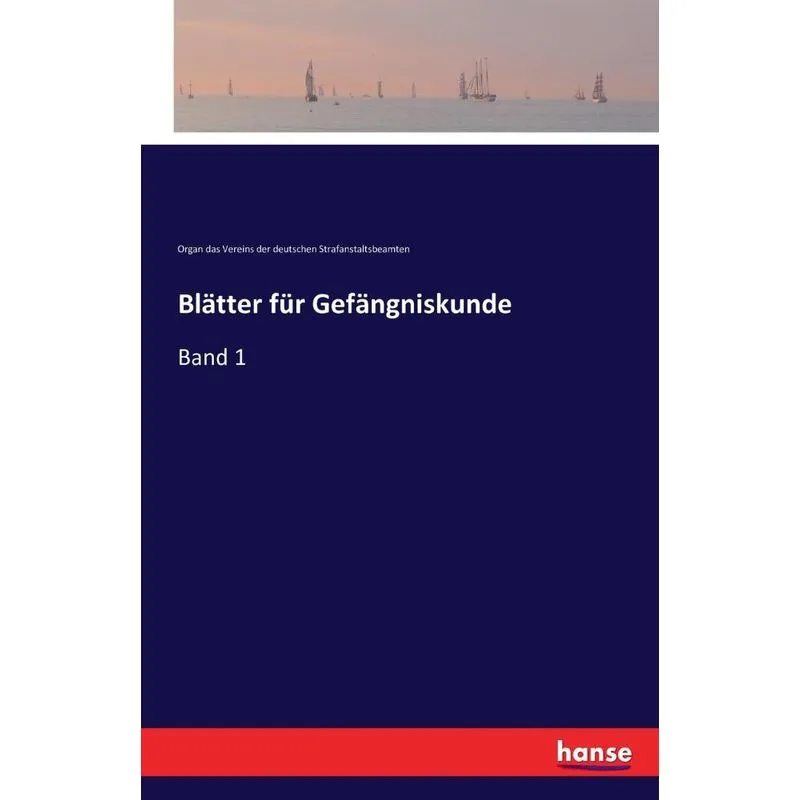 Blätter für Gefängniskunde