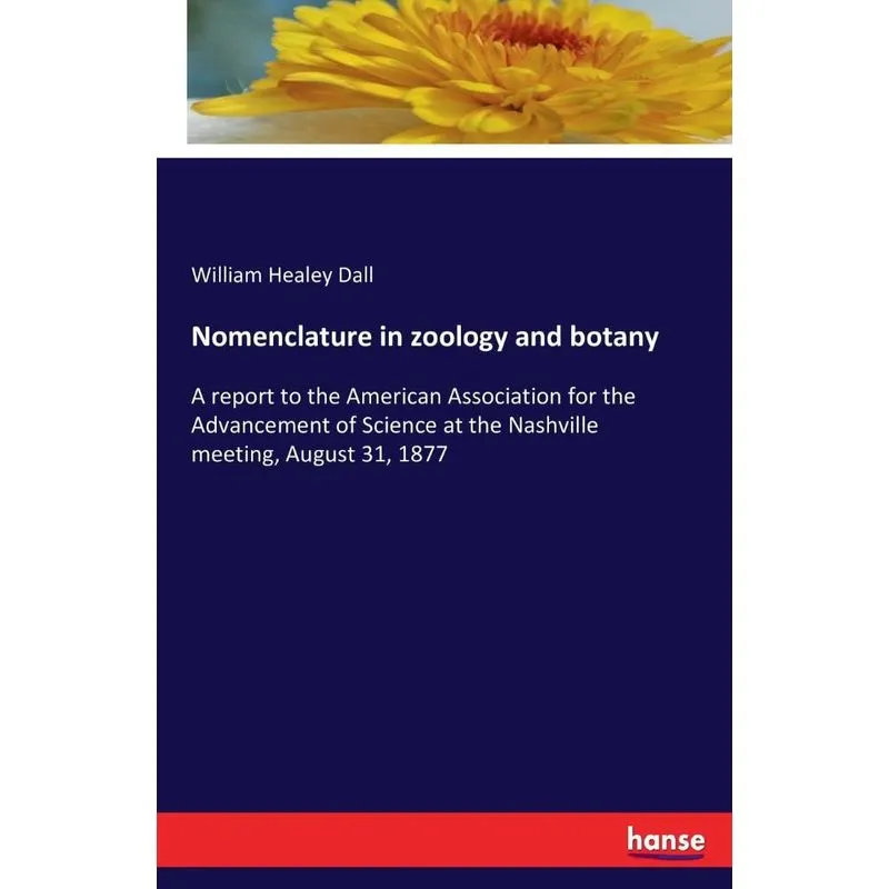 Nomenclature in zoology and botany