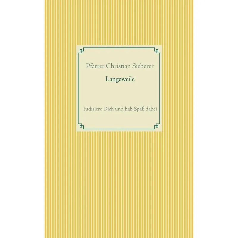 Langeweile