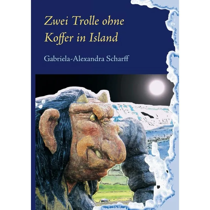 Zwei Trolle ohne Koffer in Island