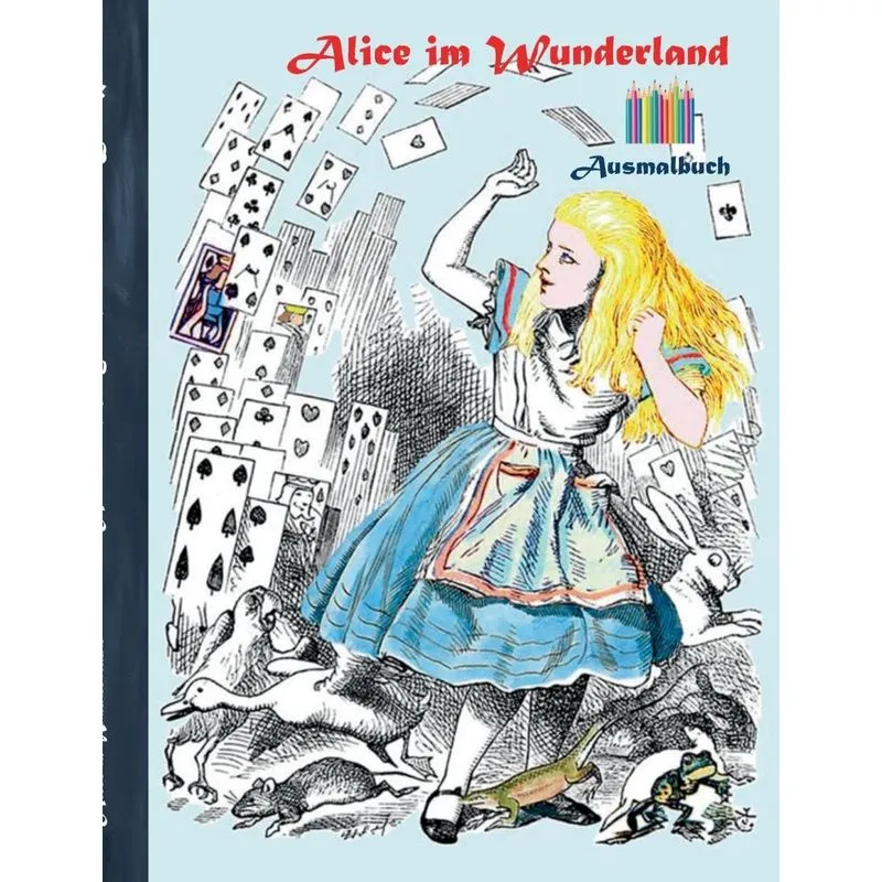 Alice im Wunderland (Ausmalbuch)