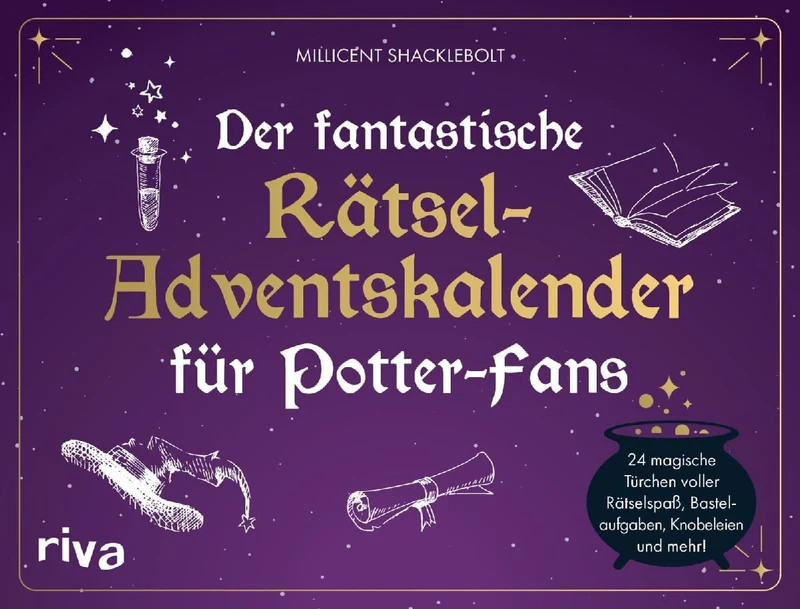 Der fantastische Rätsel-Adventskalender für Potter-Fans