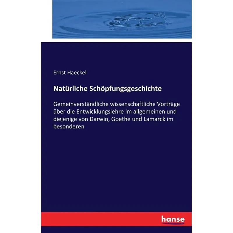 Natürliche Schöpfungsgeschichte