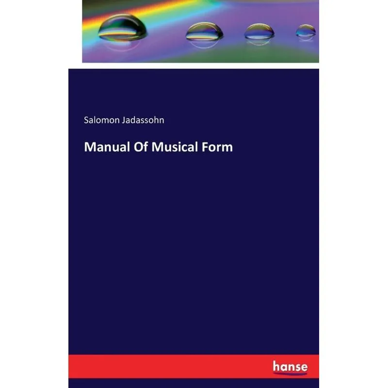Manual Of Musical Form