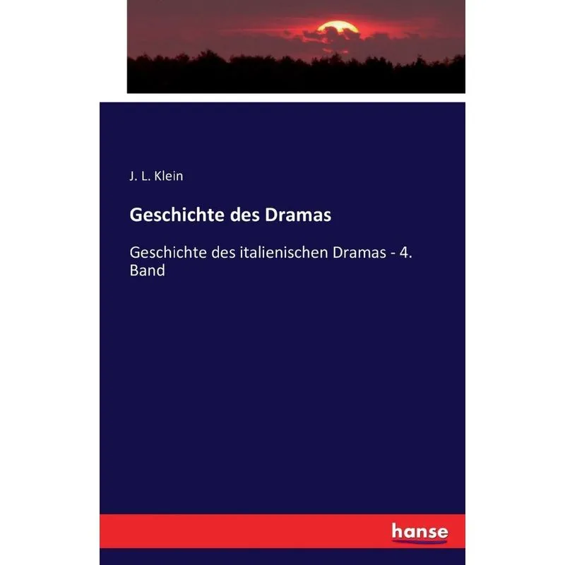 Geschichte des Dramas