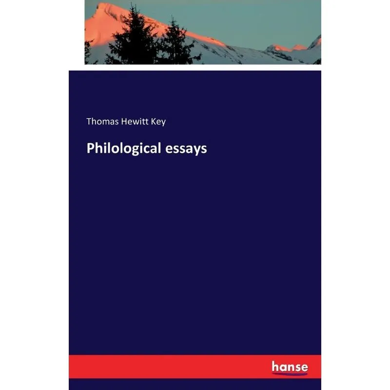 Philological essays