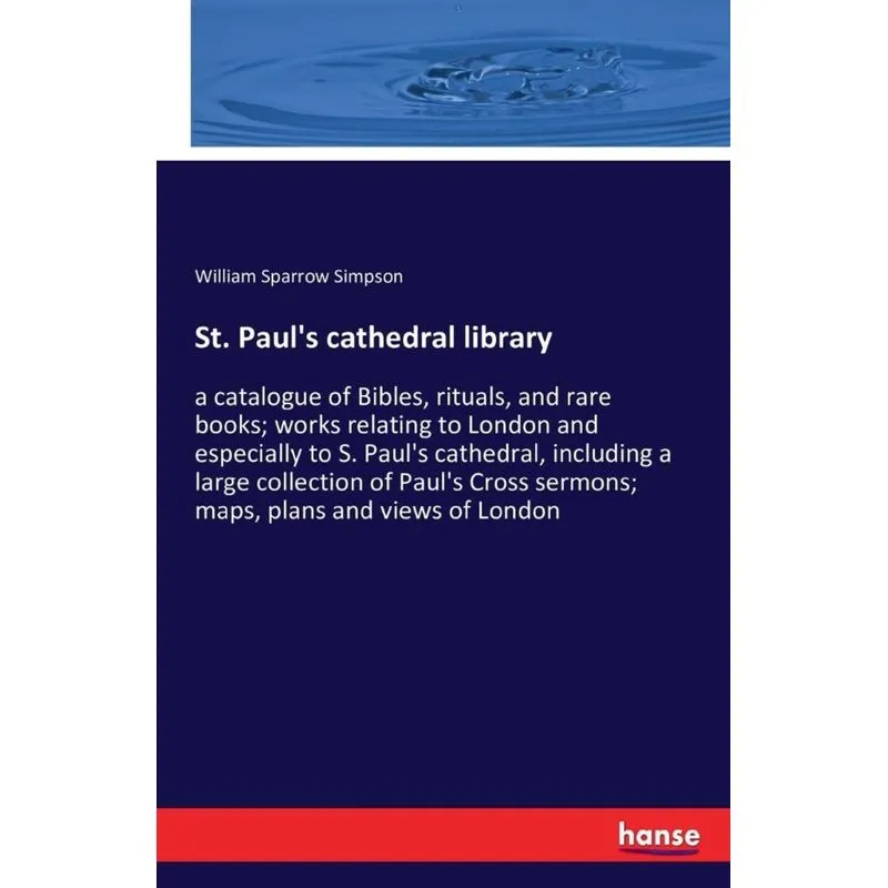 St. Pauls cathedral library