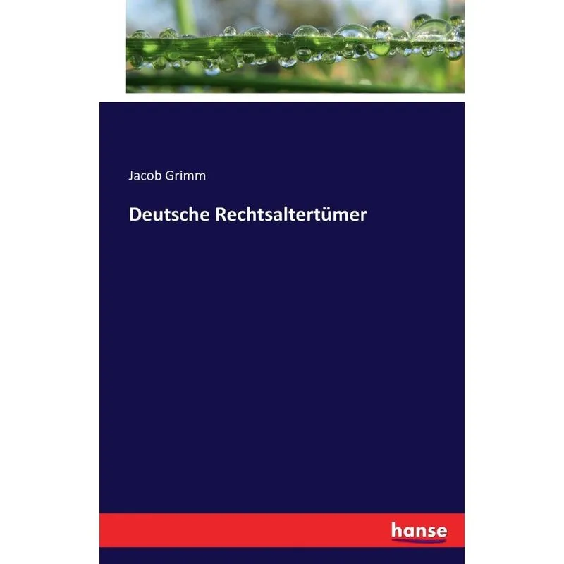 Deutsche Rechtsaltertümer