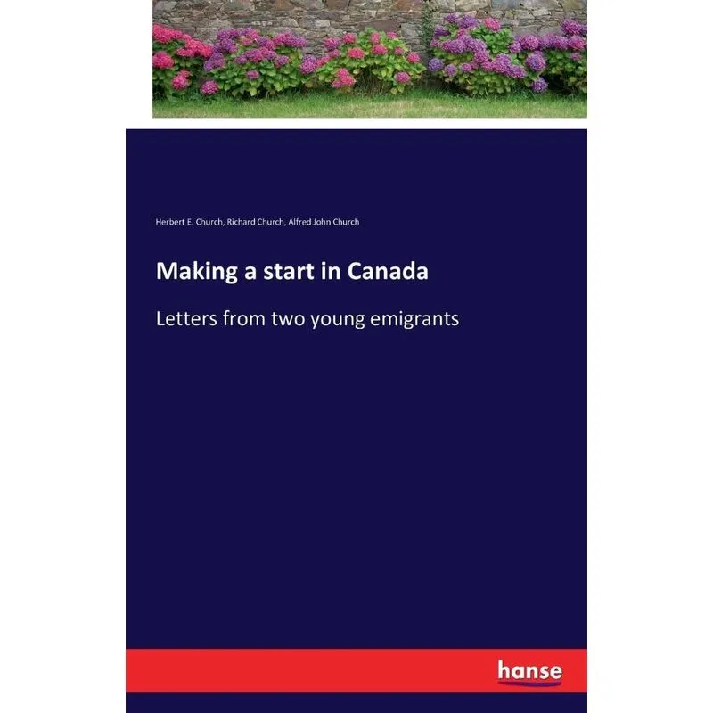 Making a start in Canada