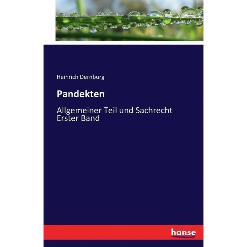 Pandekten