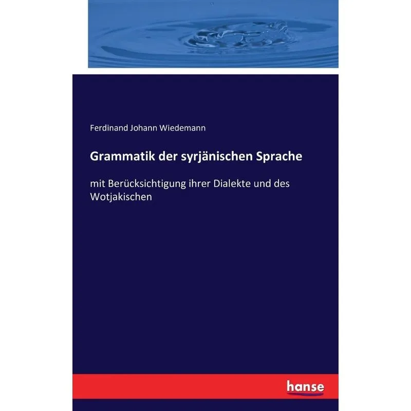 Grammatik der syrjänischen Sprache