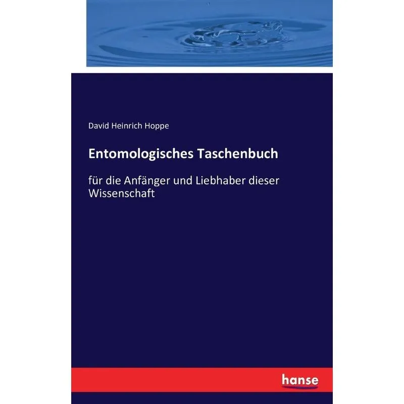 Entomologisches Taschenbuch