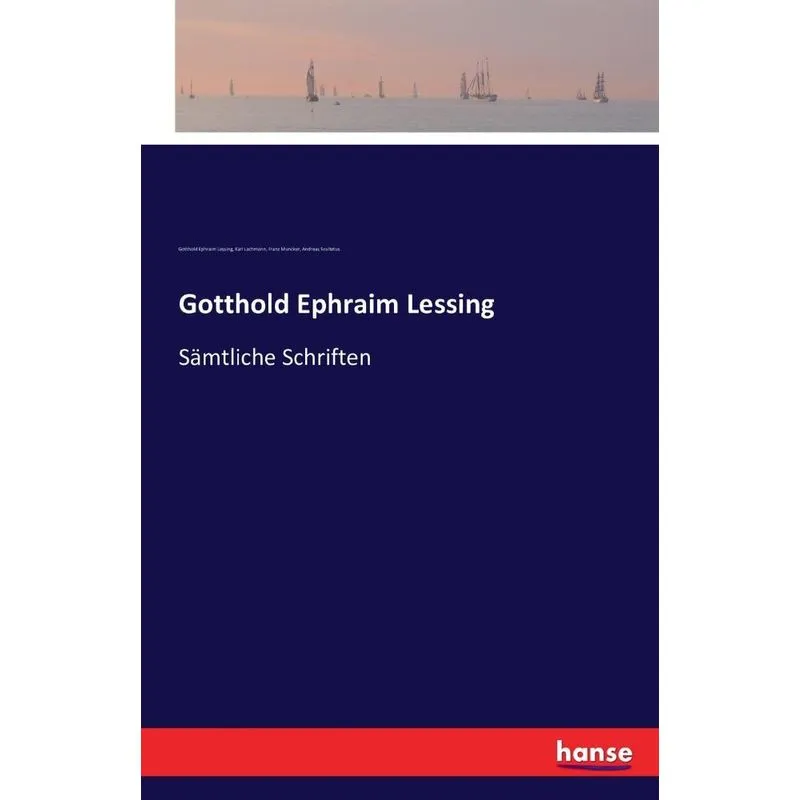 Gotthold Ephraim Lessing