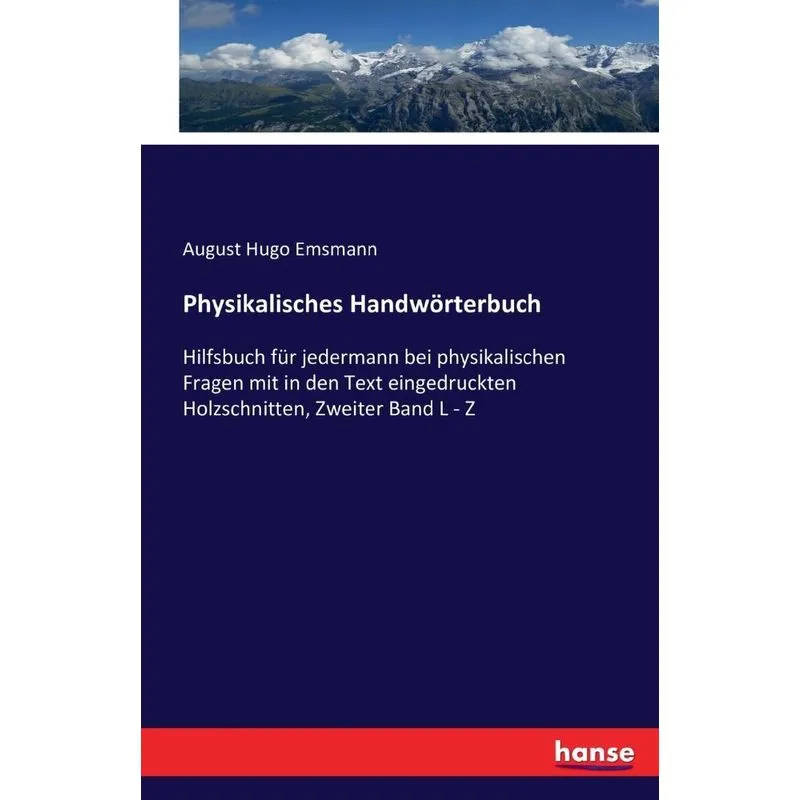 Physikalisches Handwörterbuch