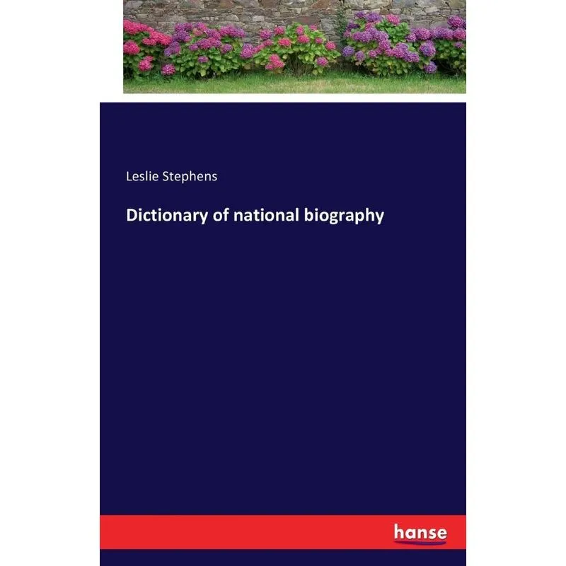 Dictionary of national biography