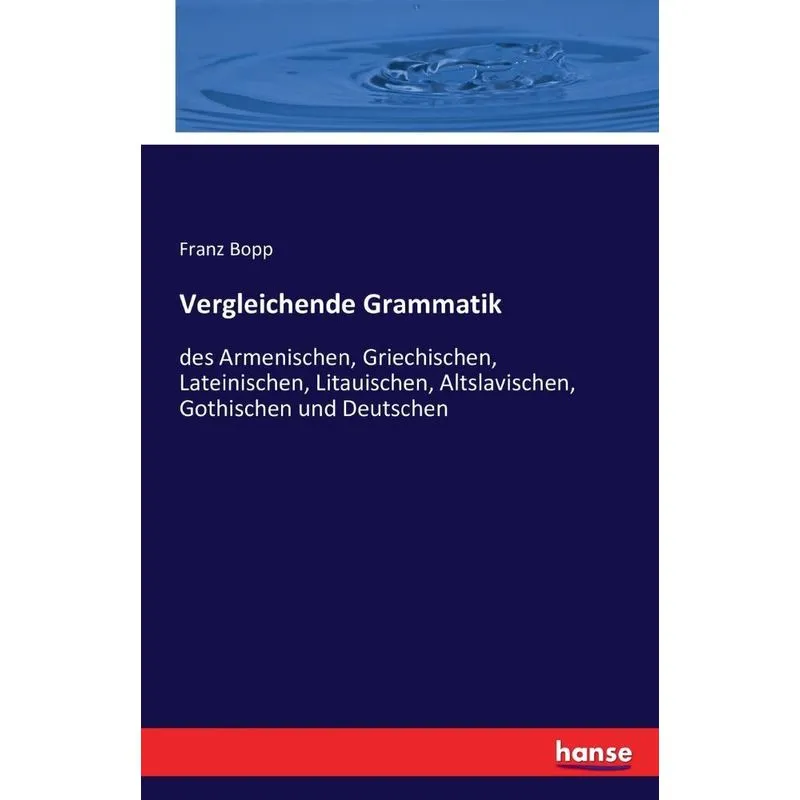 Vergleichende Grammatik