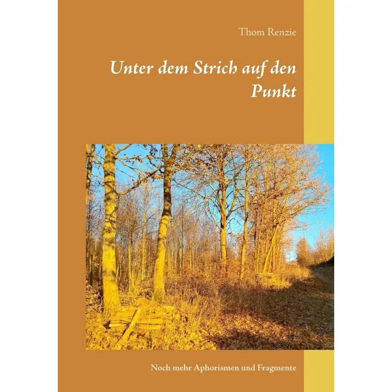 Unter dem Strich auf den Punkt