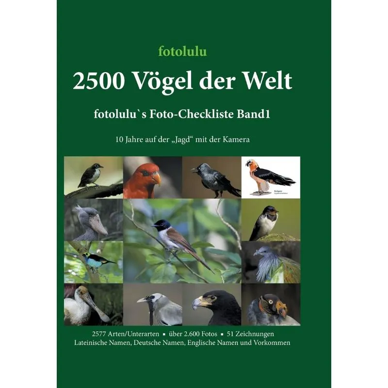2500 Vögel Der Welt