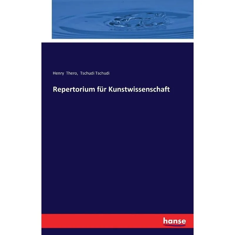 Repertorium für Kunstwissenschaft