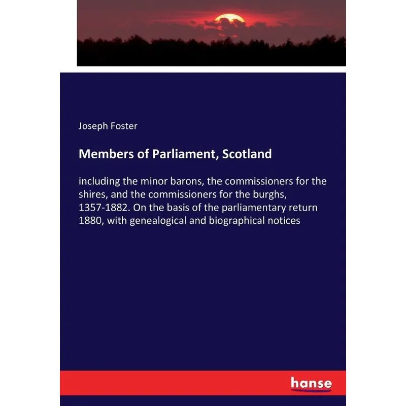 Members of Parliament, Scotland