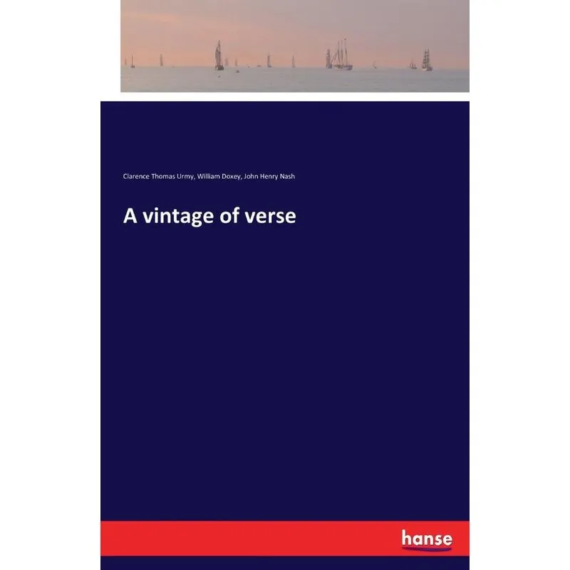 A vintage of verse