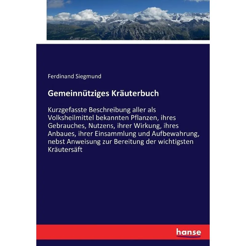 Gemeinnütziges Kräuterbuch