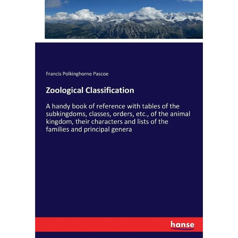 Zoological Classification