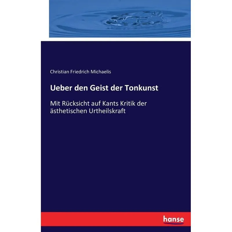 Ueber den Geist der Tonkunst