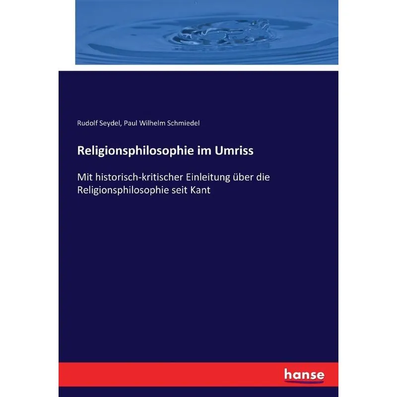 Religionsphilosophie im Umriss