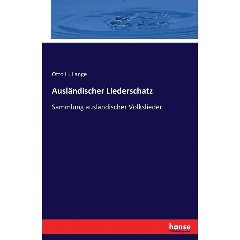 Ausländischer Liederschatz