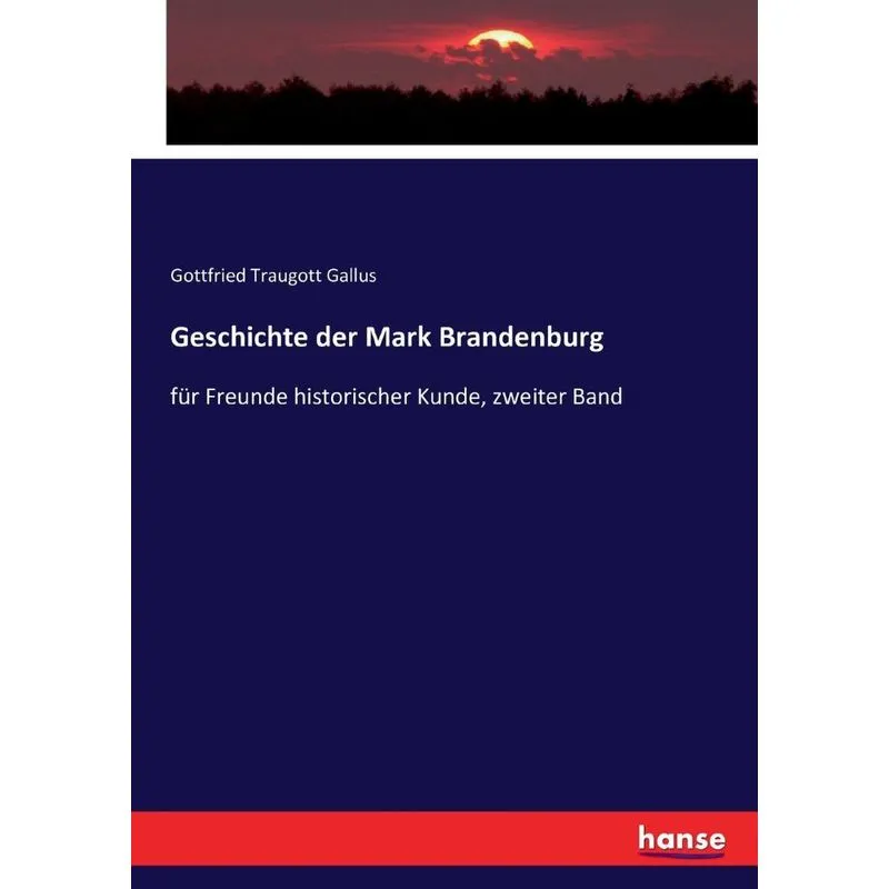 Geschichte der Mark Brandenburg