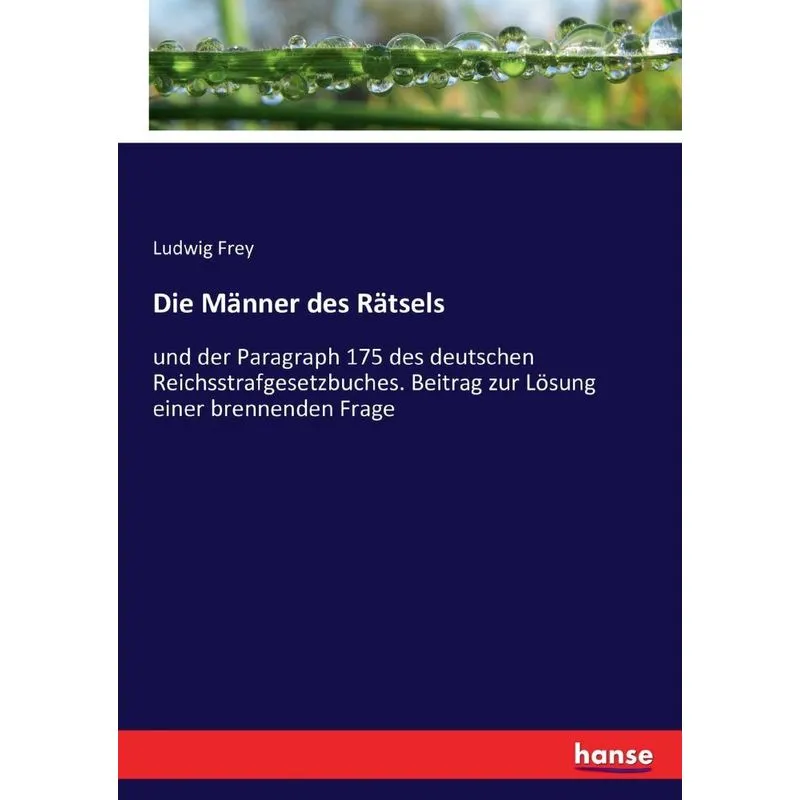 Die Männer des Rätsels