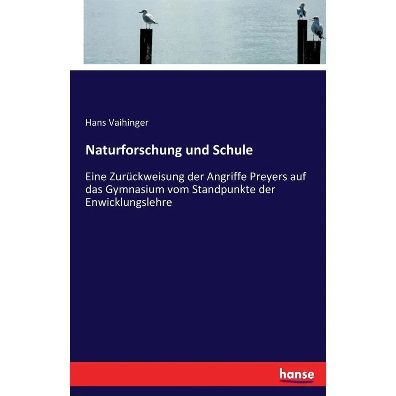 Naturforschung und Schule