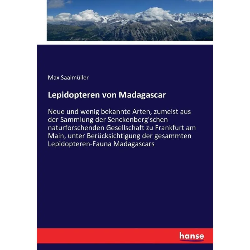 Lepidopteren von Madagascar
