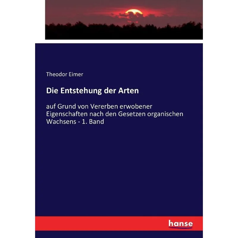 Die Entstehung der Arten