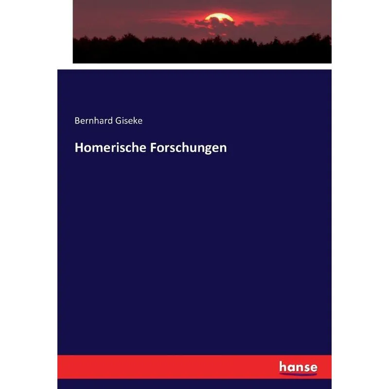 Homerische Forschungen